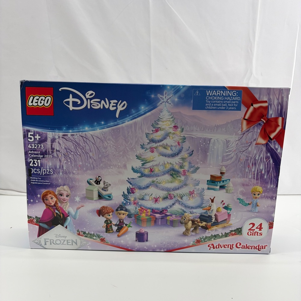LEGO Disney Frozen Advent Calendar 2025 Set 43273 Elsa Anna Olaf 231 Pcs NEW